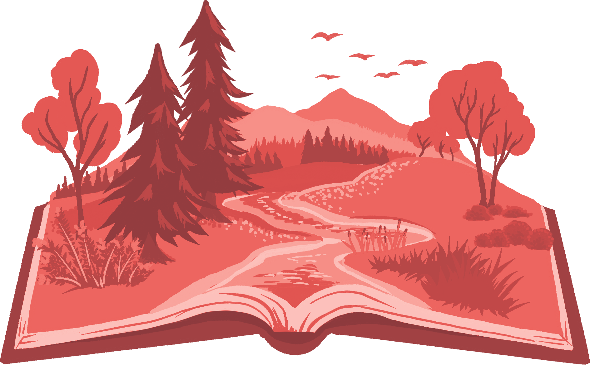 Six spheres with lines connecting them